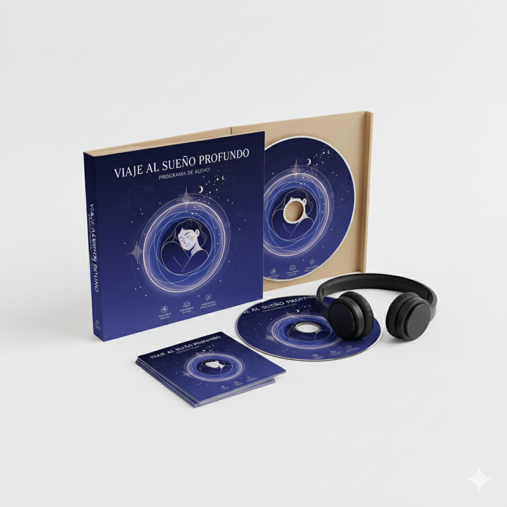 Programa de Audio Viaje al Sueño Profundo - Mockup